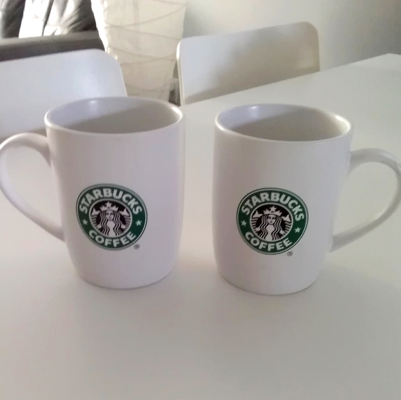 Vintage (1990) Starbucks Mugs (Pair)